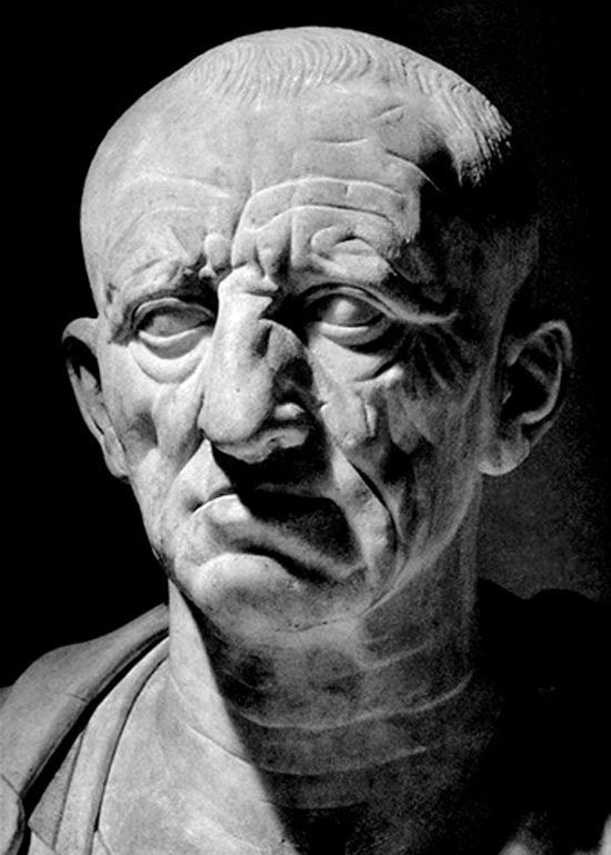 Create meme: Marcus Porcius Cato the elder, the Cato , Marcus Porcius Cato the elder Carthage must be destroyed