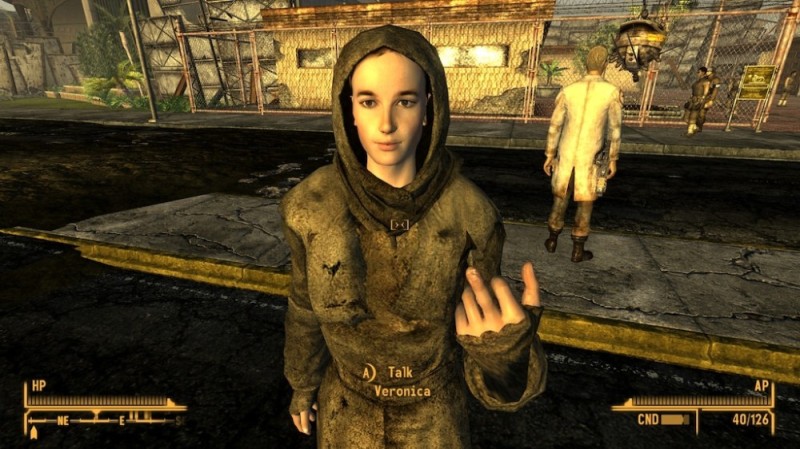 Create meme: Veronica fallout new vegas, fallout 1, game fallout