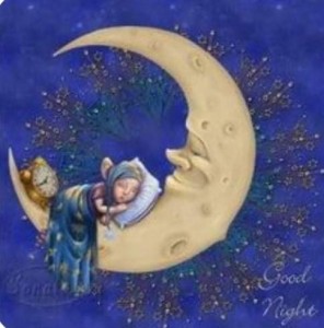 Create meme: good night sweet dreams, good night sweet dreams for free with the moon, a night of sweet dreams