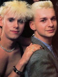 Создать мем: alan wilder and andy fletcher, depeche mode 1986, дейв гаан и ким уайлд