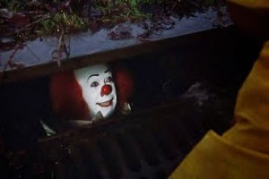 Create meme: it 1990 movie stills, Pennywise meme 1990, the clown from it in the sewers