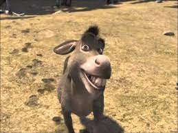 Create meme: donkey Shrek, donkey from Shrek, smile donkey from Shrek