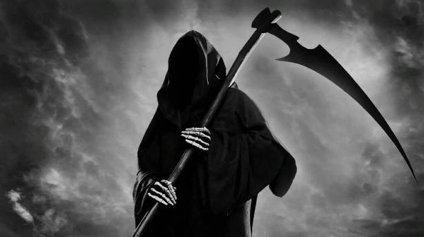 Create meme: the scythe of death, deaths, the fear of death