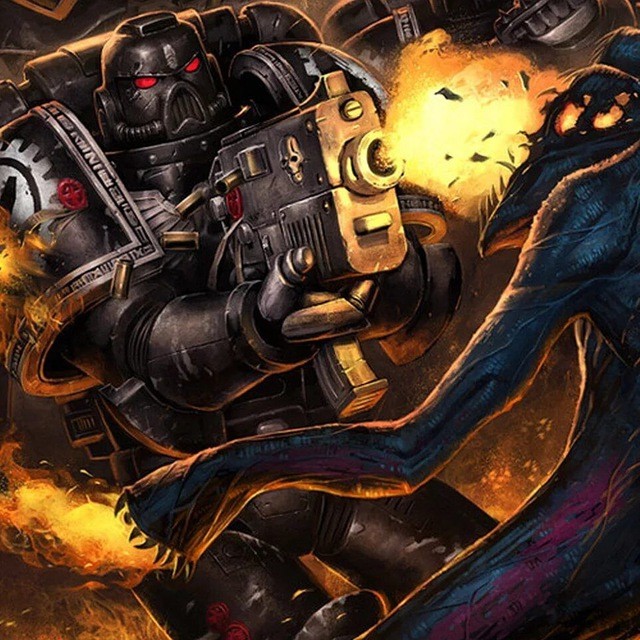 Create meme: chaos space marine, warhammer 40,000, space Marines chaos