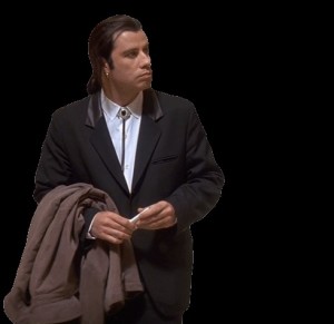 Create meme: Vincent VEGA meme, John Travolta, Travolta pulp fiction