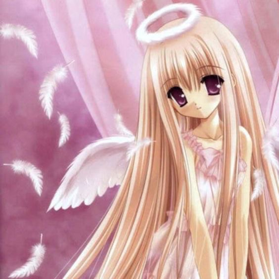 Create meme: anime angel angel, angel anime girl, anime angels