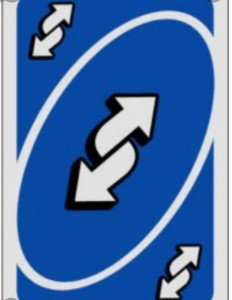 Create meme: uno reverse card, card UNO, reverse UNO