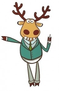 Create meme: moose with broken antlers overheard, deer overheard spring, deer overheard png