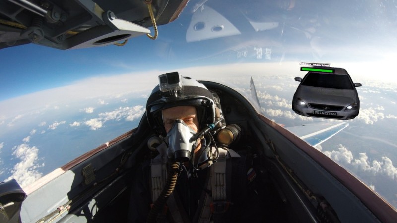 Create meme: mig 29 cockpit, the pilot in the cockpit of a fighter, view from the cockpit