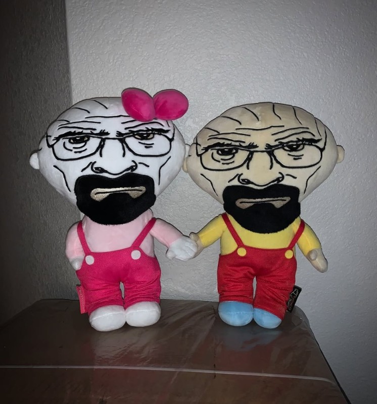 Create meme: heisenberg breaking bad plush, toy , Walter White breaking Bad