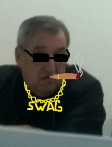 Create meme: I am the law meme, risovac, glasses