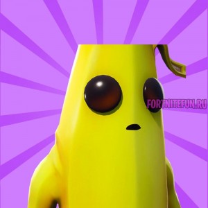 Создать мем: banana, banana fortnite, банан фортнайт 3д модель