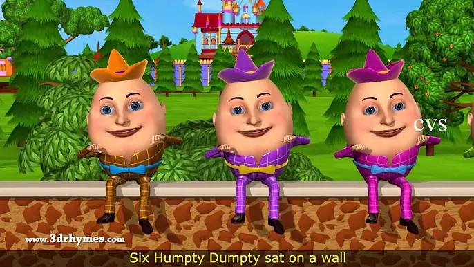 Создать мем: хамти дамти, humpty dumpty nursery rhymes, humpty alexander dumpty