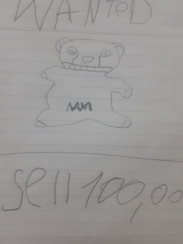 Create meme: drawing, We draw a bear cub, records