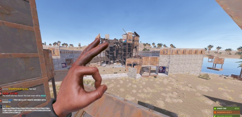 Create meme: screenshot , rust , insurgency sandstorm hillside