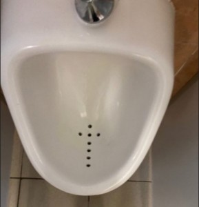 Create meme: urinal