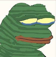 Create meme: pepe , the frog is sad, Pepe the frog