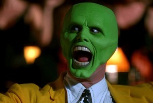 Создать мем: the mask 1994, джим керри, the mask