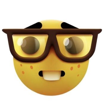 Create meme: glasses emoticon, emoji smiley face, Emoji emoticons