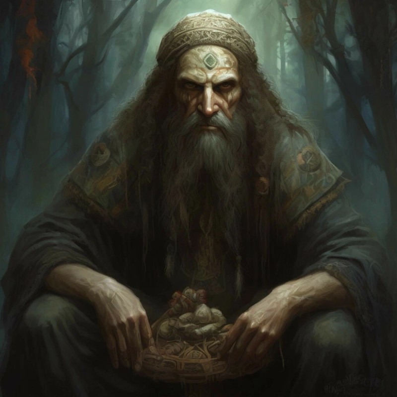 Create meme: Radagast is a Slavic god, Old Slavic gods, Slavic mythology