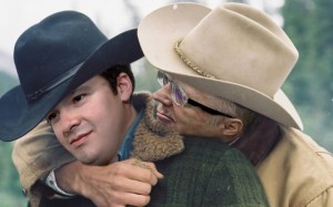 Create meme: jake gyllenhaal, Brokeback mountain manga, Brokeback mountain art