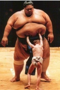 Create meme: a sumo wrestler, sumo wrestler, the biggest sumo wrestler