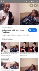 Create meme: me explaining to mom, meme, Know Your Meme