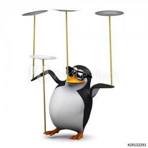 Create meme: penguin Pete, illustration, meme penguin with a magnifying glass