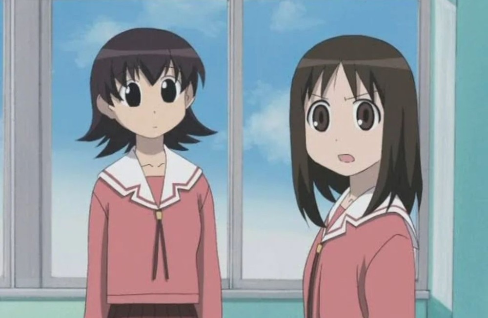 Создать мем: osaka azumanga daioh, осака азуманга, адзуманга дайо мультсериал