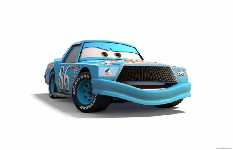 Create meme: cars chick Hicks, chick Hicks, cars 3 chico hicks