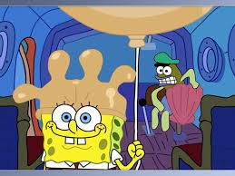 Создать мем: спанчбоб, sponge bob, губка боб квадратные штаны