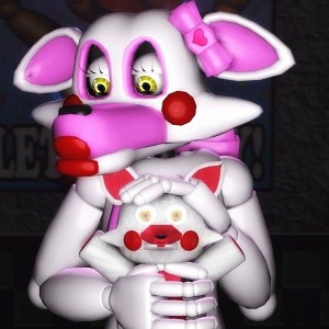 Create meme: mangle the fox, Hello the mangle, photo lovit mangle and tangle