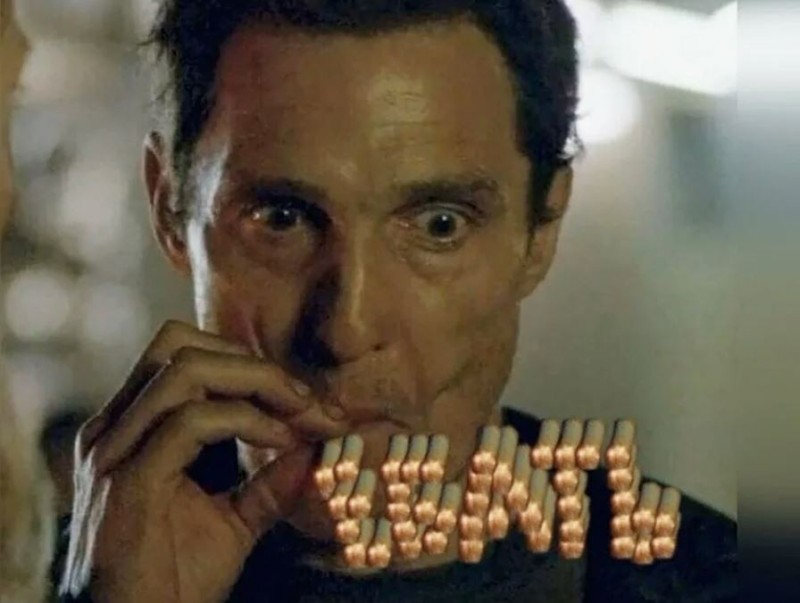 Create meme: McConaughey with cigarette meme, Matthew McConaughey meme with a cigarette, Matthew McConaughey meme with a cigarette