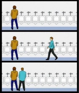Create meme: urinal, animeshnik urinal meme, meme in the toilet