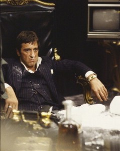 Создать мем: tony montana