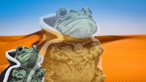 Создать мем: злая жаба арт, лягушонок, жабы