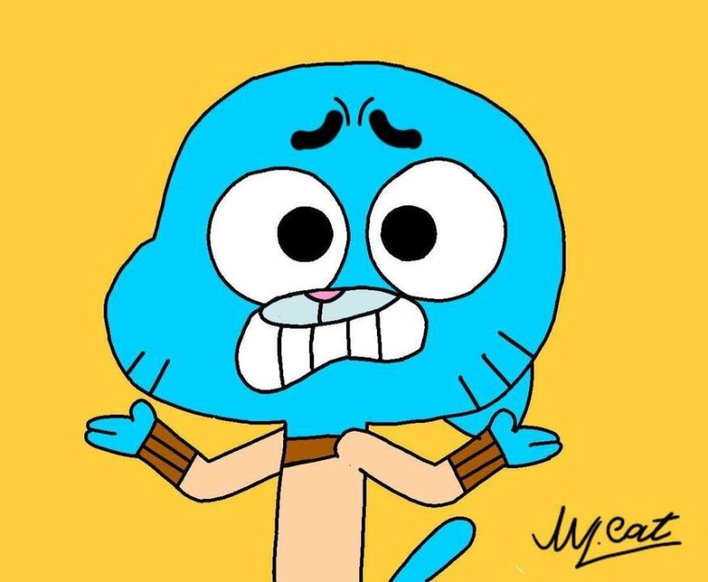 Create meme: of Gumball the amazing world, the Gumball Zach, Gambol the amazing world of gambol