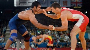 Создать мем: olympic, wrestling, freestyle wrestling