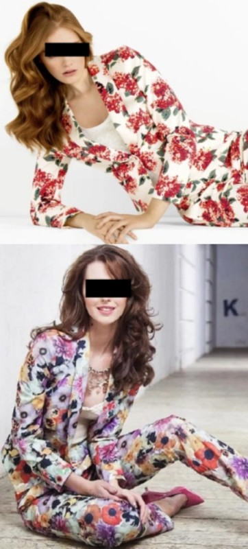 Create meme: women's printed jacket, jacket with floral print, printed jacket