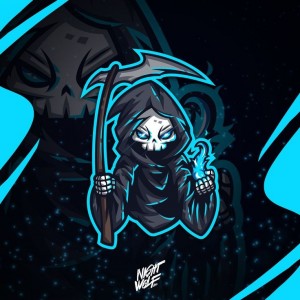 Создать мем: крутые логотипы, grim reaper, mascot logo