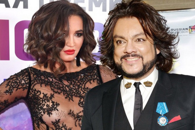 Create meme: Kirkorov Philip Bedrosovich, Philip Kirkorov and Buzova, Eurovision 2019