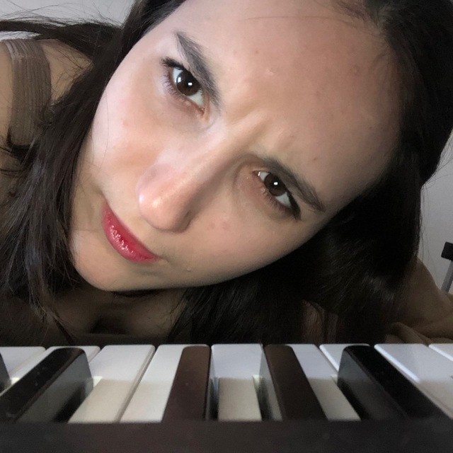 Create meme: people , piano , the girl is beautiful