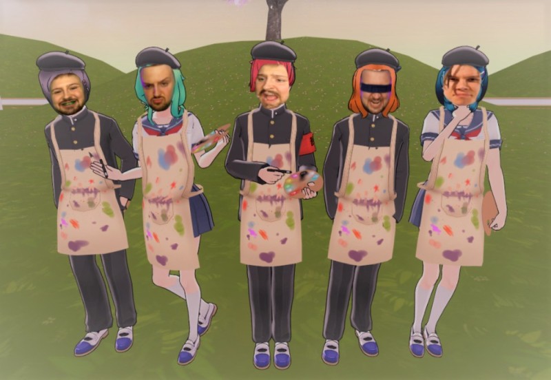 Create meme: screenshot , Family in Sims 4, sims clothing