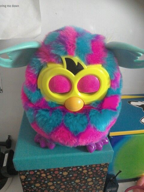 Create meme: interactive furby toy, furby boom, furby toy