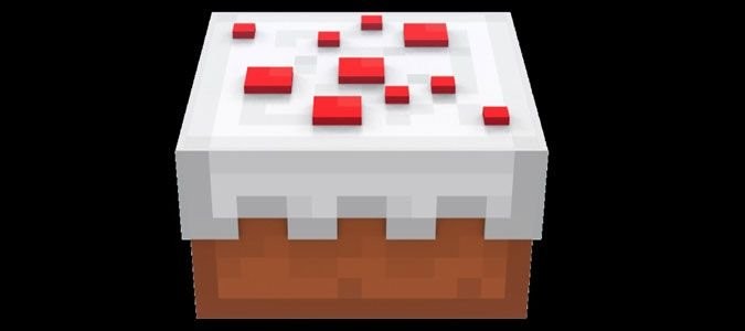 Create meme: minecraft cake, minecraft cake without background, cake from minecraft