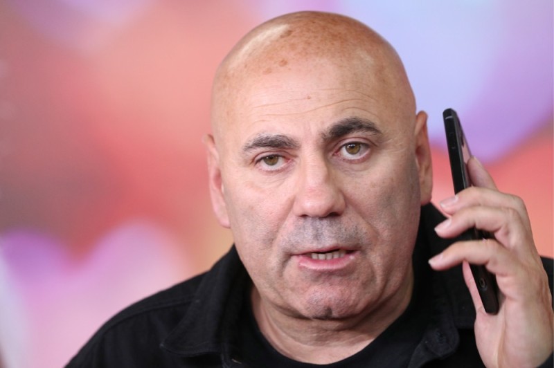 Create meme: producer , valery prigozhin, Iosif Prigozhin and Valeria 