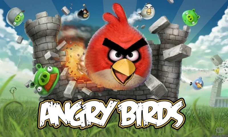 Create meme: angry birds game , Angry Birds is playing Rovio, angry birds classic game