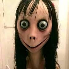 Create meme: scary pictures, Momo horror, Momo killer