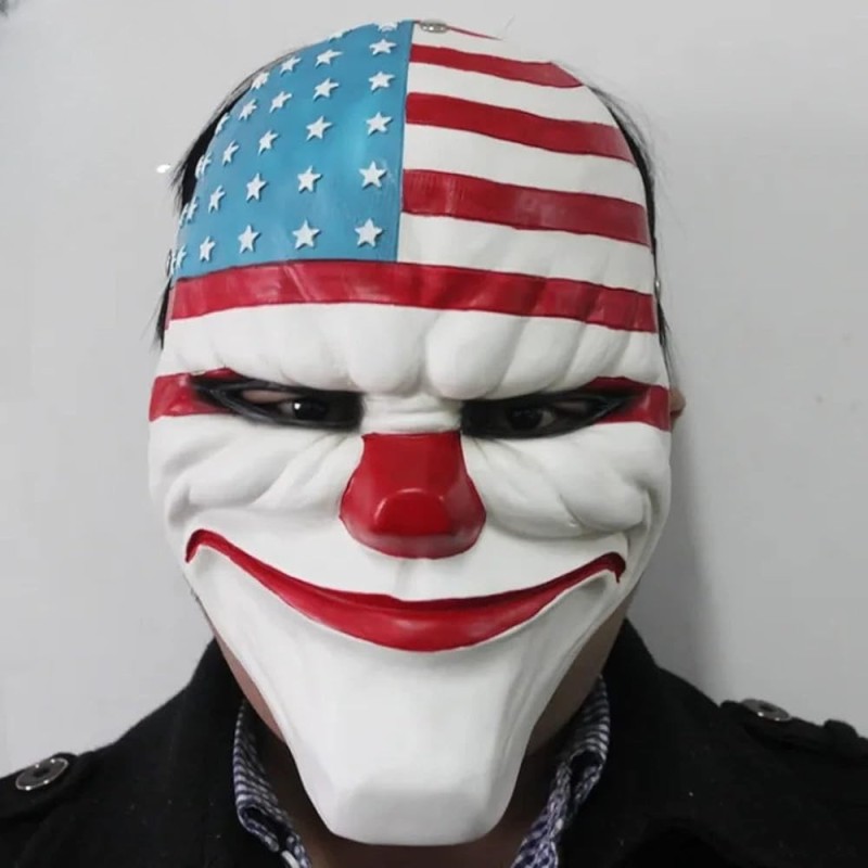 Создать мем: payday, маска далласа из payday 2, маска далласа payday 2