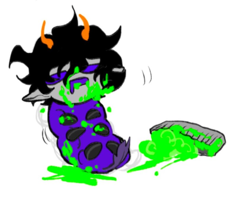 Create meme: hostak, Nepeta Leyon and Gamzi Makara, quizico homestuck